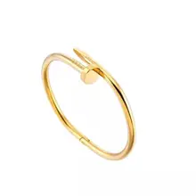  Brand Nail Bracelets Bangles Luxury Stainless Steel Accessory Cuff Jewelry Gift Women And Male Femme 