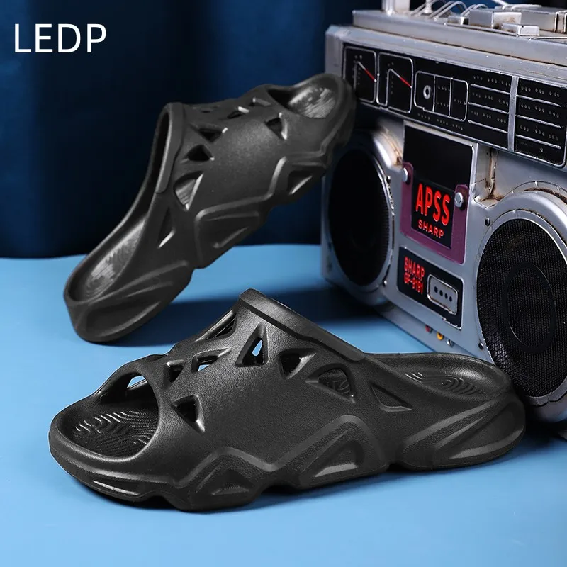 

Men's Slippers Summer Main Promotion New Fashion Comfortable Lazy Leisure Outdoor Sports Beach Flat Shoes Room Non-slip Hot Sale