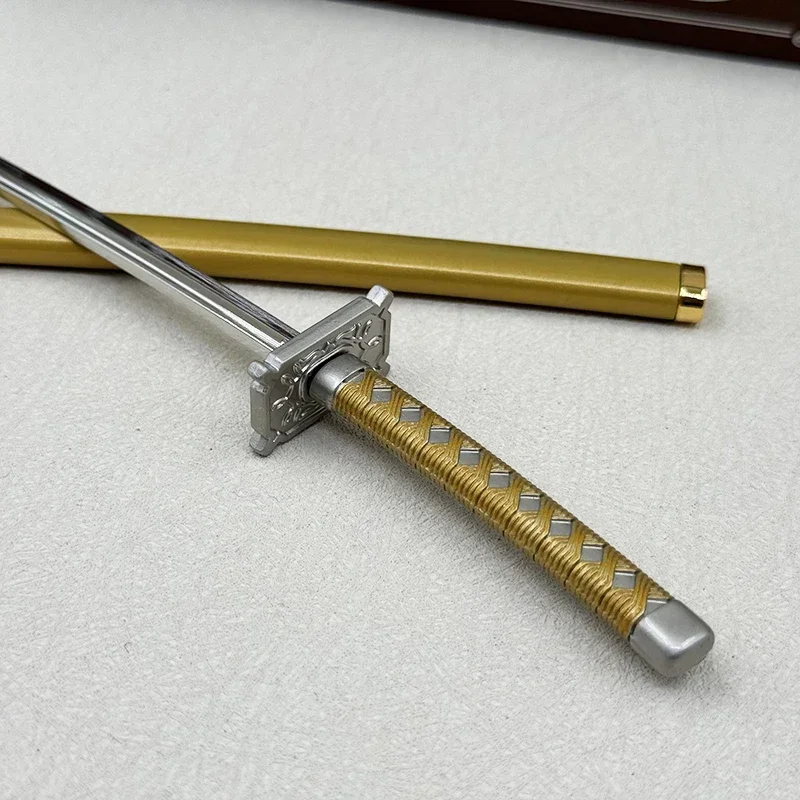 26cm Bleach Anime Replica Zanpakutō Los Lobos Katana Metal Weapon