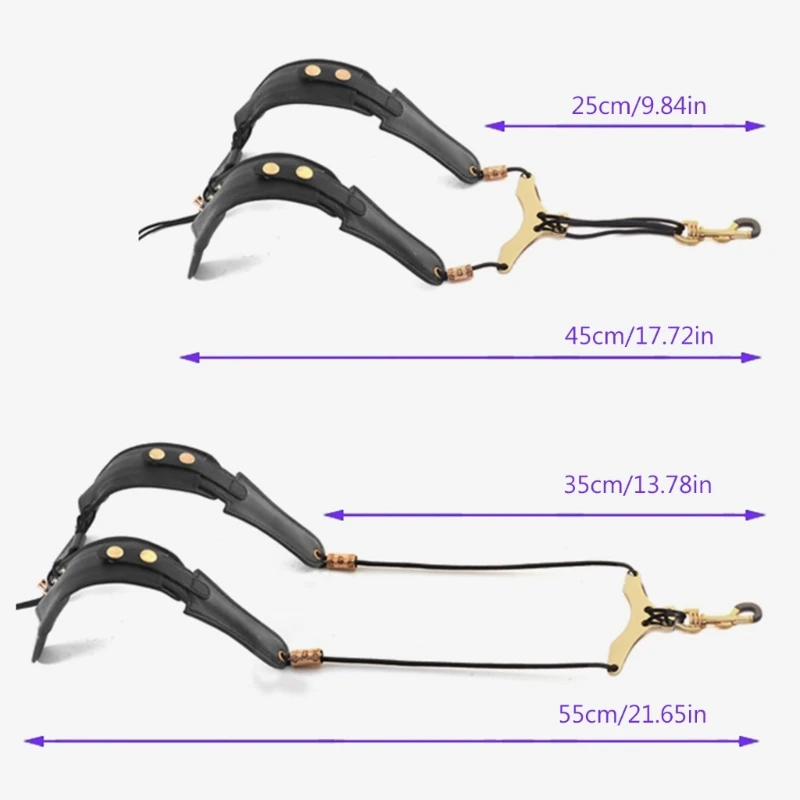 Saxophone Shoulder Neck Strap Adjustable Sax Black Double Shoulder Strap Harness Sax Musical Instruments Accessries saxophone strap saxophone accessories
