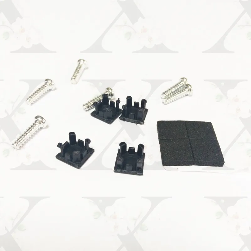 나사 키트 수리 부품 PS2 3W/5W/7W/9W 콘솔 커버 나사 고무 패드 PS2 3000X/5000X/7000X/9000X 하우징 케이스 나사 세트