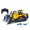 1:16 11 Channels Remote Control Bulldozer Huina 1554 Heavy Duty Bulldozer Kids R/c Engineering Car Christmas Gift 5