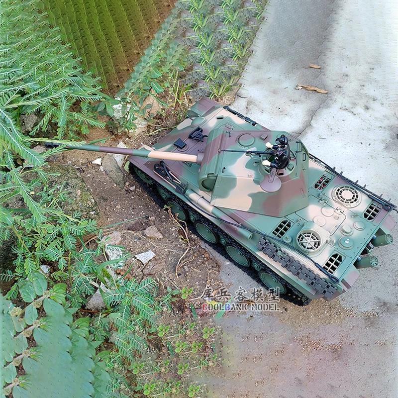 Henglong 1/16 3879-1 German Leopard G type remote-controlled main battle tank infrared combat simulation military model toy gift 2