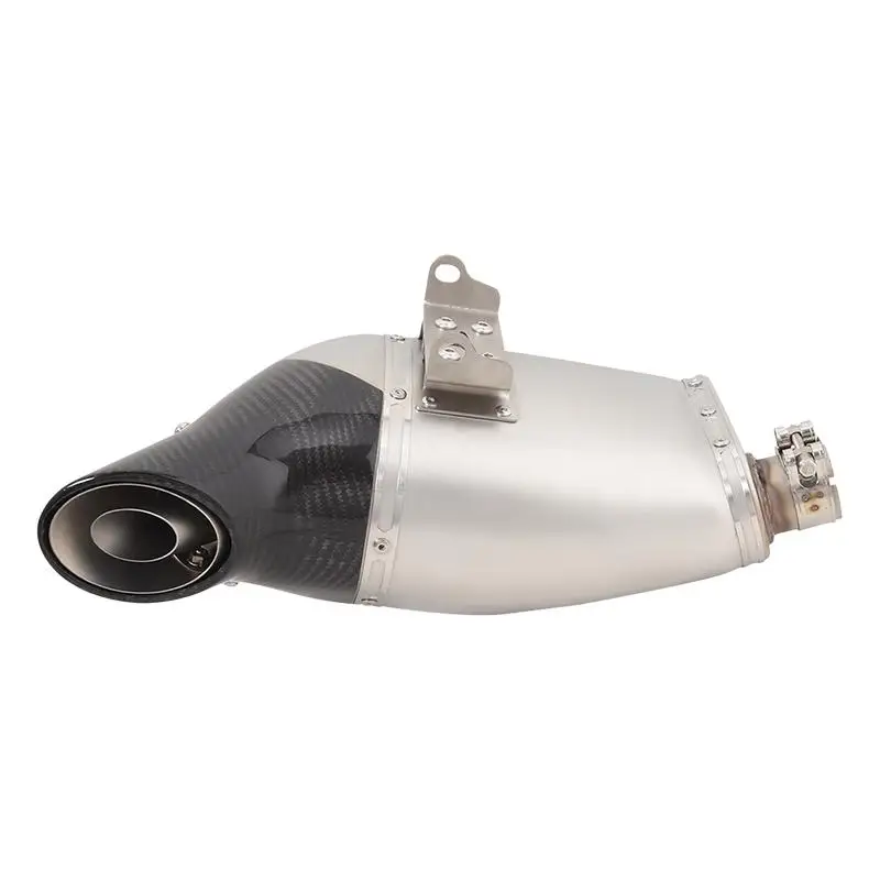 Exhaust Tail Pipe For QJMOTOR SRK600SRK600RR 20-22 Motorcycle Escape Muffler Stainless Steel Carbon Head Removable DB Killer - Image 6