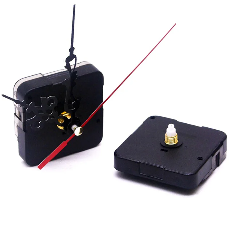 Clock Mechanism Silent Quartz Movement Machine Wall Hands Pointer Set Clockwork Table Long Shaft DIY Watches Repair Parts clock mechanism