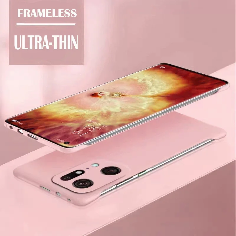 Luxury Solid Candy Color Frameless ShockProof Ultra-Thin Back Cover Case