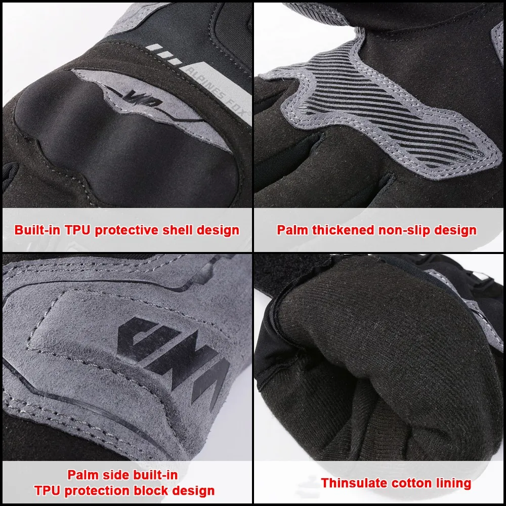 �ܿ� ������� ����Ŭ�� �尩 ��� Guantes �ݻ� ������� Ÿ�� �尩 ��ġ ��ũ�� MTB Motocross �尩 S-XXL