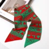 1 women's Christmas deer pattern scarf, cute and versatile scarf for autumn and winter. 5