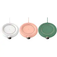 USB Coffee Mug Warmer for Desk Office Coaster Cup Warmer 3 Modes LED Display for Coffee Milk Tea Keep Drink Warm 2