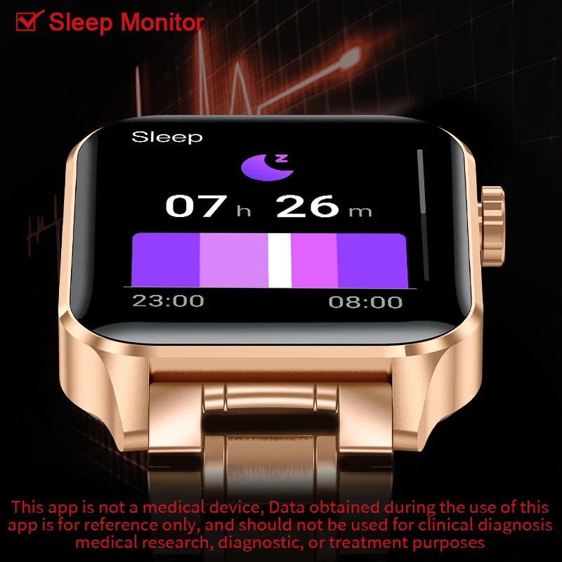 LIGE Smart Watch For Men Women Luxury Full Touch Screen Sport Fitness Waterproof Smartwatch For Xiaomi Huawei Android iOS iPhone