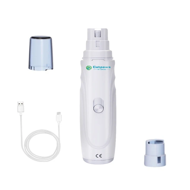 Rechargeable Quiet Electric Pet Nail Grinder and Trimmer