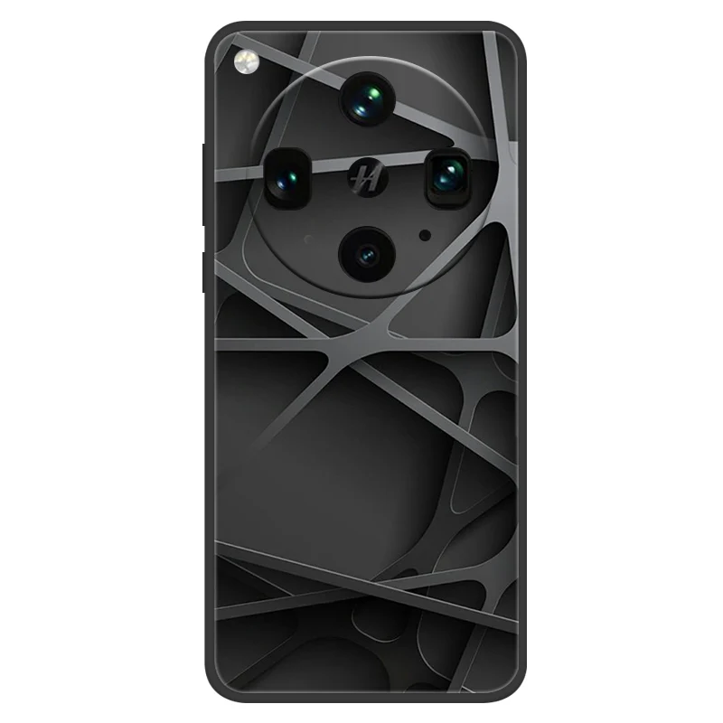 Charming Painted Silicone Shockproof Back Cover Case