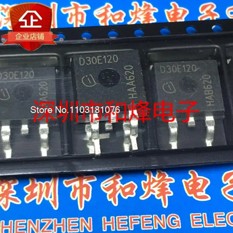 

D30E120 IDB30E120 TO-263 30A 1200V New Original Stock Power chip