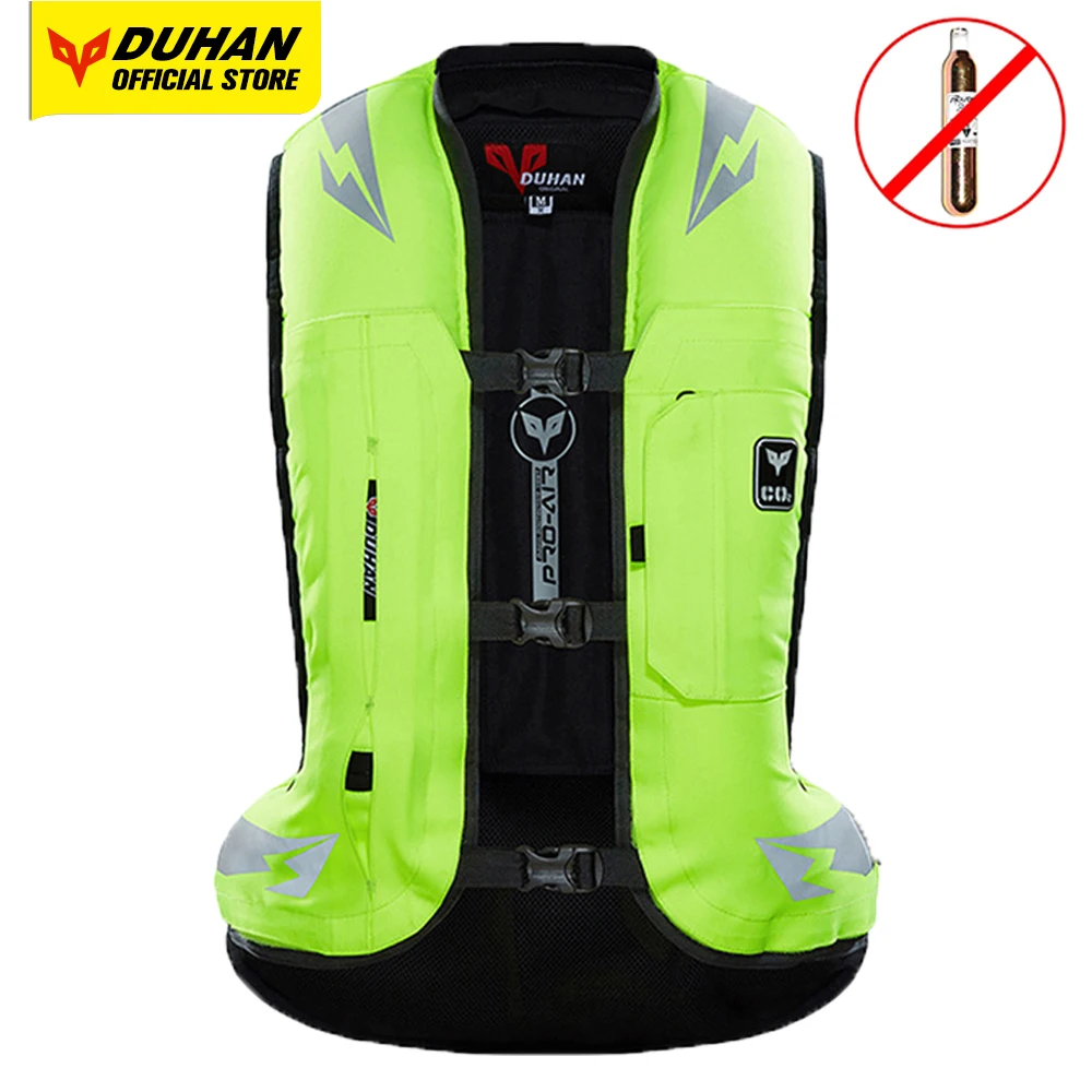 

DUHAN Neck DPS Airbag Reflective Motocross Jackets Anti Drop Motorcycle Airbag Vest Adjustable Motorcycle Airbag Suit