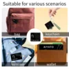 AIYATO Thin Wallet Card Tracker Wireless Charging GPS Smart Tag Air tag Work for Apple Find My APP IOS Keys Suitcase Bag Locator 6