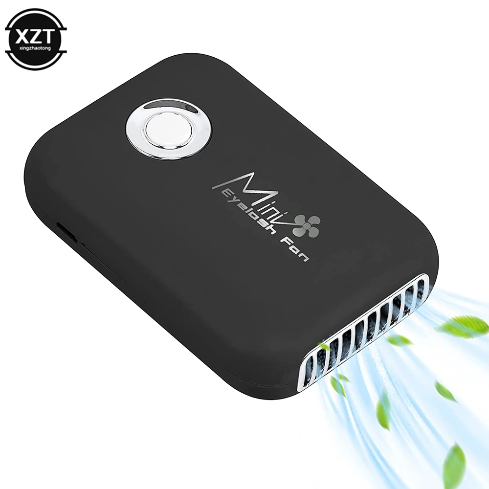 

USB Charging Portable Handheld Leafless Small Fan Grafting Planting False Eyelash Hair Dryer Grafted Eyelashes Accessories
