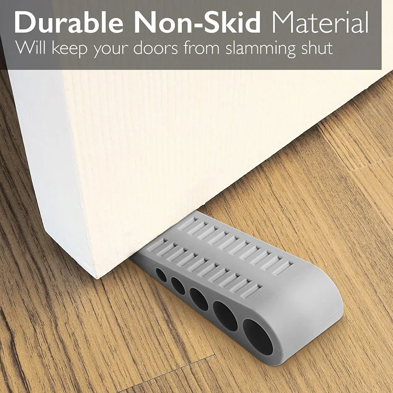 Safe Stopper Environmental Rubber For Heavy Duty Extra Large Wide Door Wedge Floor Home