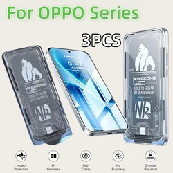 3 - Pack No Dust Tempered Glass Screen Protector 9H Hardness for NK - 3PCS - HD (OPPO Find X9 Ultra)