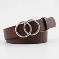 Silver ring Brown