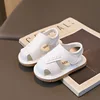Summer Children Shoes Boys Soft Sole Beach Shoes Male Baby Cover-toe Anti-kick Children's Sandals Summer Girls Sandals Size15-19 4