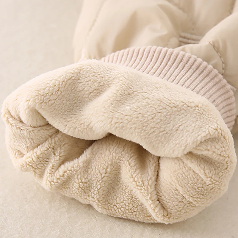 Autumn Winter Baby Fleece Jumpsuit