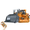 1/24 Truck 9 Channels 2.4G Radio Controlled Cars RC Crawler Heavy Bulldozer Vehicle Models for Children Adult Presents 6