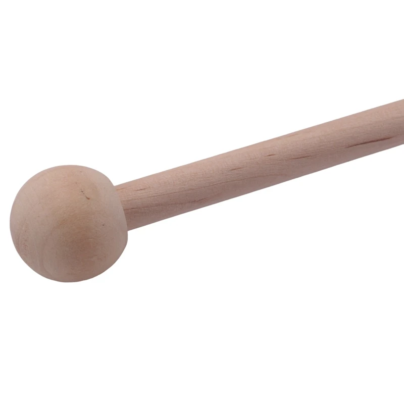 Wood Mallets Percussion Sticks for Energy Chime Xylophone Wood Block Glockenspiel and Bells 2 Pair drum percussion accessories,drum accessories,musical percussion toy