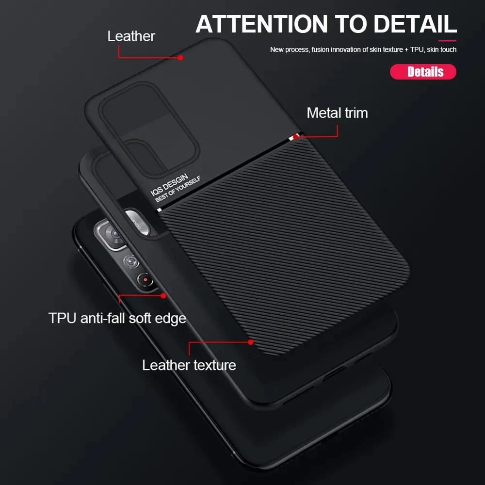 Rugged Non-Slip Case for OPPO A60 A79 5G A98 A78 A58 Protective Cover Car Magnetic Suction Holder Coque Fundas Capa_voghion.com
