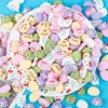 Resin Kawaii Colorful Cartoon Flatback Stone DIY Figurine 20PCS Scrapbook Home Decor Crafts Accessories 1