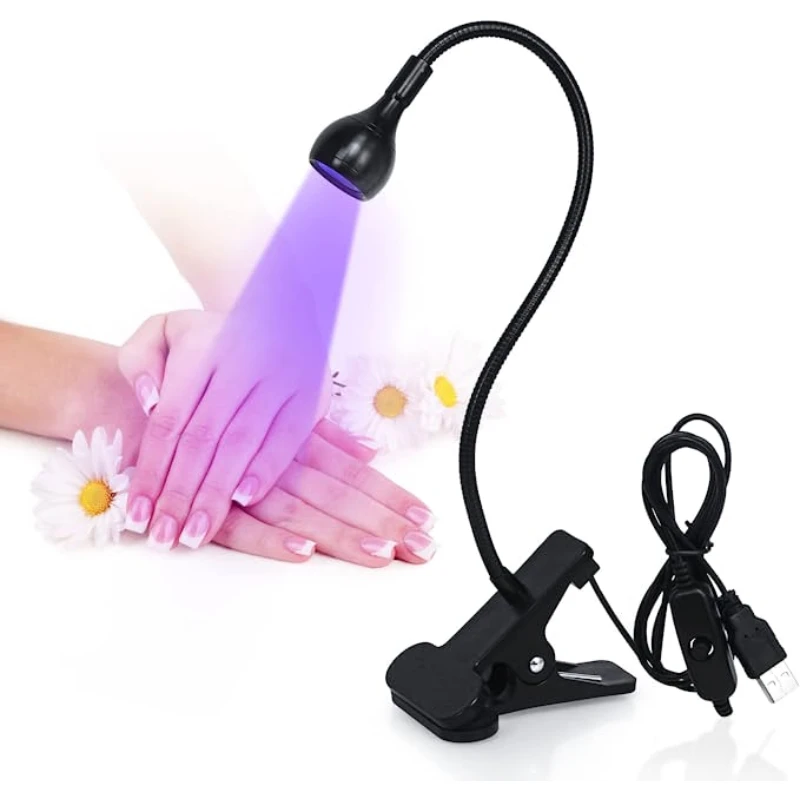 Led Ultraviolet Lights UV Nail Lamp 395nm UV Led Desk Lamp Black Light  Manicure Dryer UV Curing Light for Resin Curing Nail Art - AliExpress
