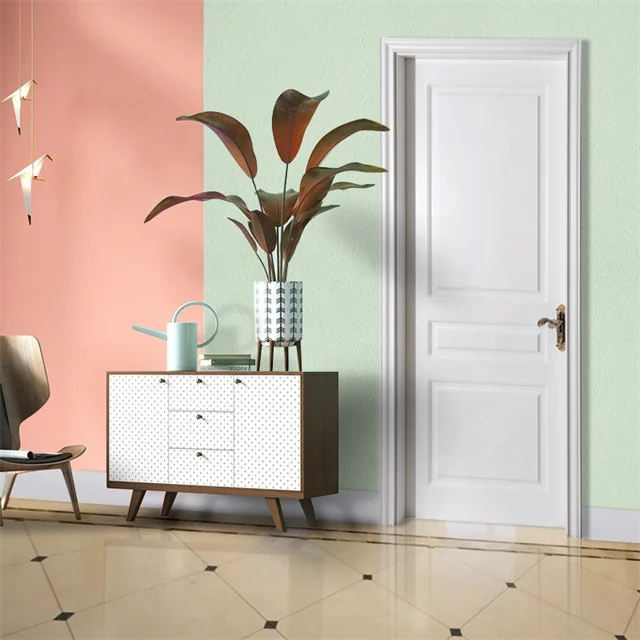 wood plastic composite hollow door design interior room hotel toilet bathroom waterproof wpc doors 4