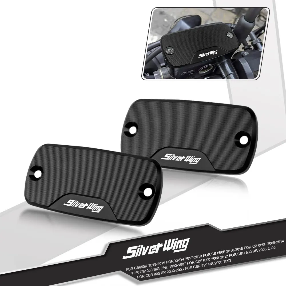 

Motorcycle Front Brake Clutch Cylinder Fluid Reservoir Cover Cap For Honda SilverWing 600 2003-2014 2004 2005 2006 2007 2008