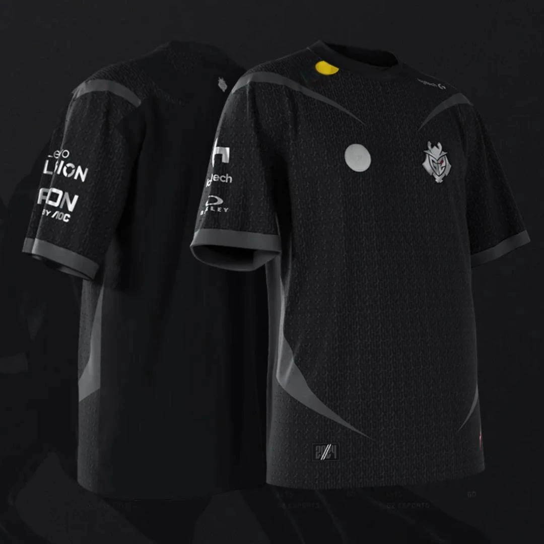 New League of Legends G2 Esports Uniform MSI Jersey T Shirt Game LOL CSGO Men 3D Tops Boys Kids Gift Short Sleeve Tee Tops
