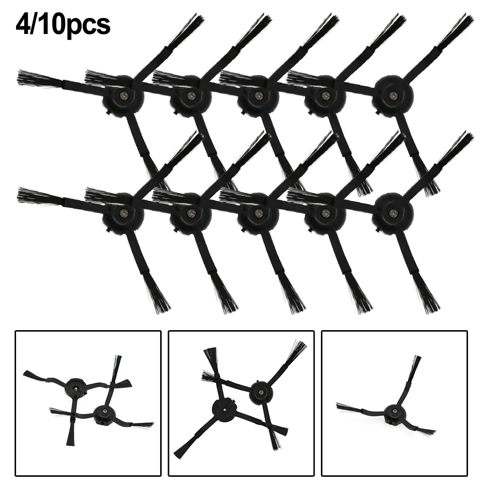 

4/10Pcs Black Side-Brushes Replacement For Eufy X8 Pro Series X8 Pro SES Vacuum Cleaner Accessories Household Cleaning Tools