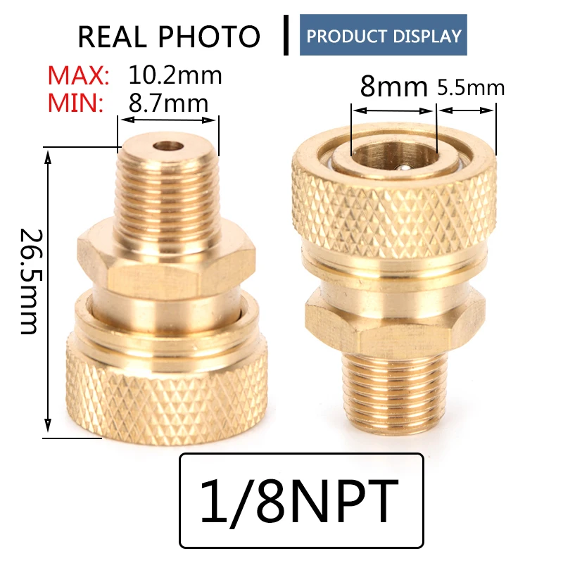 Рисунок 5 - 1pc NPT BSPP M10 быстроразъемный