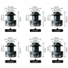 Durable Fishing Reel Metal Spool Spinning Wheel 12kg Max Drag Left/Right Interchangable Hand 2000/3000/4000/5000/6000/7000 4
