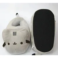 Cartoon Full Covered Cat Slippers Warm Winter Slides Soft Plush Doll Indoor Cute Anime Bedroom Shoes For Man Woman Home Use - Image 3