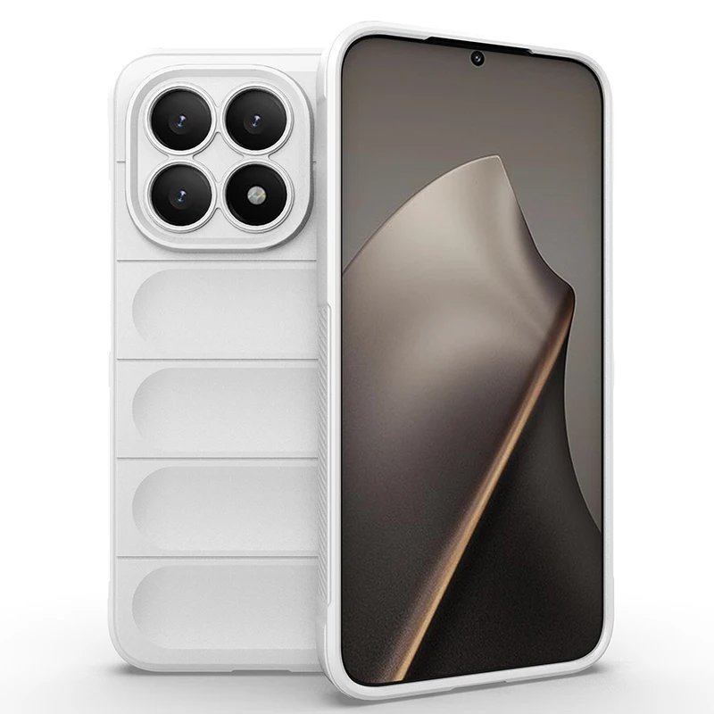 Luxury Silicone Shockproof Phone Case with 6D Air Bag Design