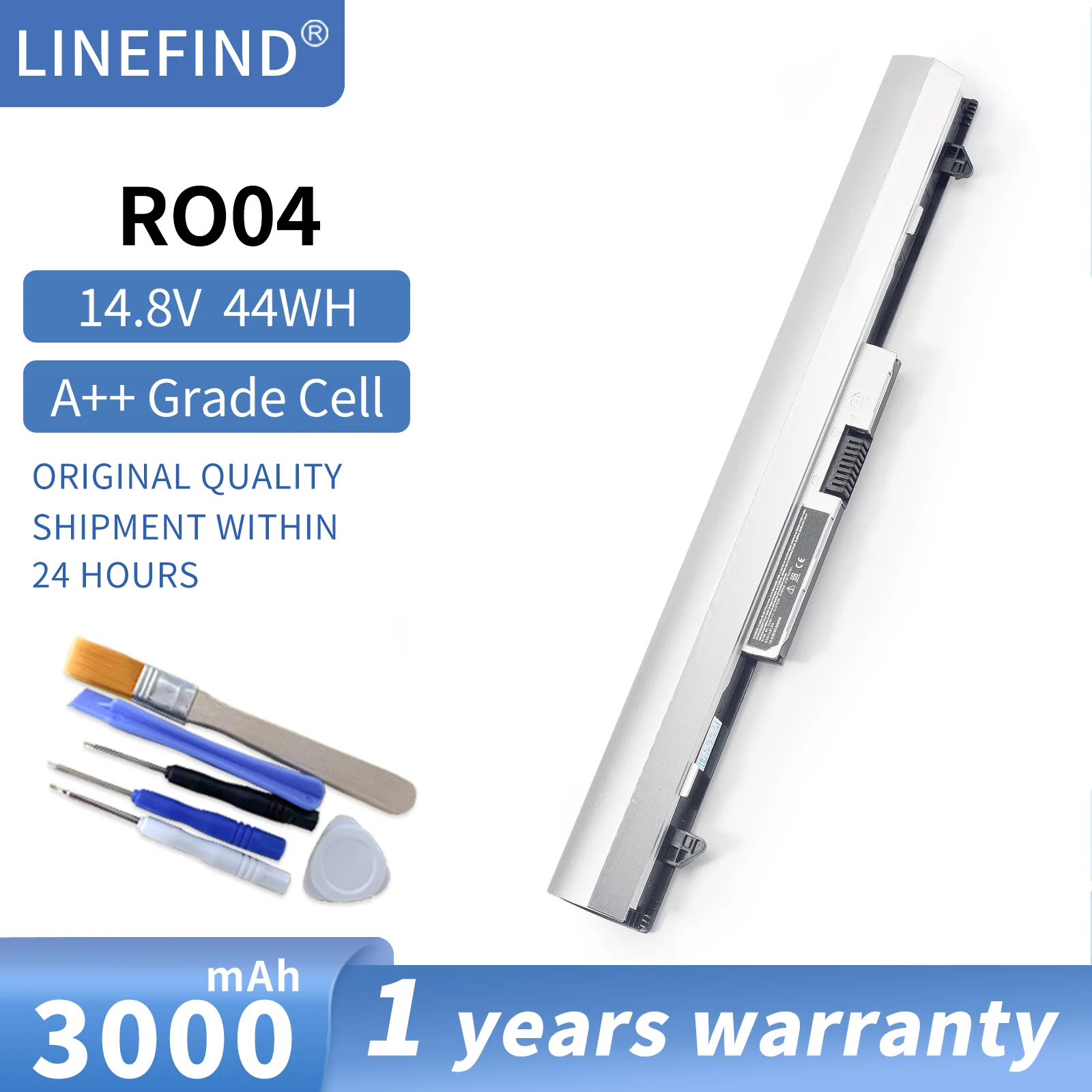 Аккумулятор RO04 для ноутбука HP ProBook 430 440 G3 Series HSTNN-PB6P R0O4 RO06XL R0O6XL