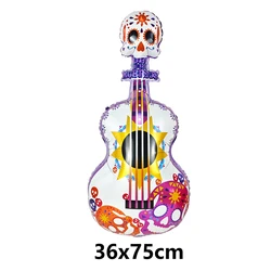 Disco Party Musical Instrument Balloon Set - Guitar, Piano, Microphone, Bass, Saxophone & More for Hip Hop Birthday Decor (C)