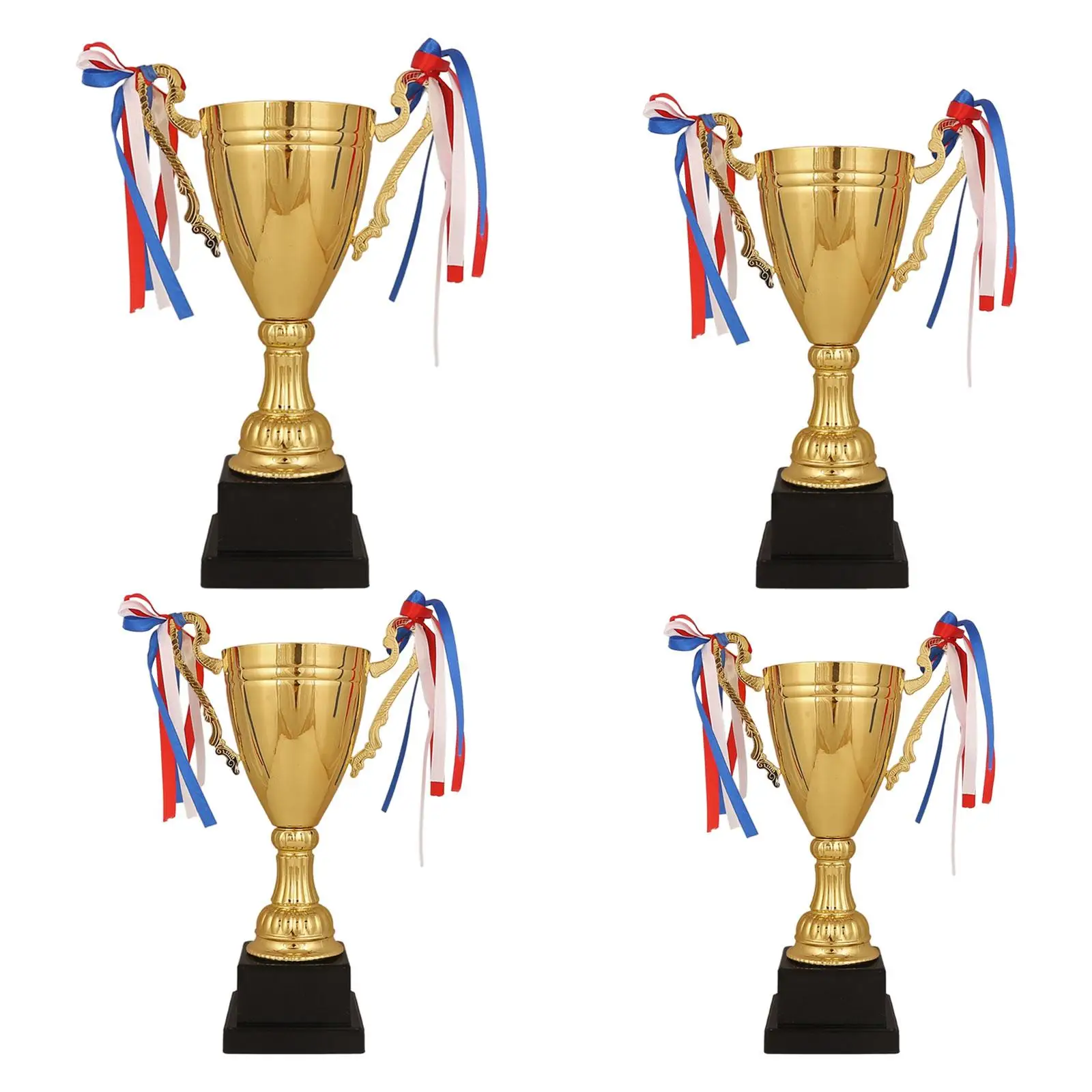 

Golden Trophy Cup Metal Large Gold Trophy Cup for Children Soccer Football League Match Teamwork Award Competition Rewarding