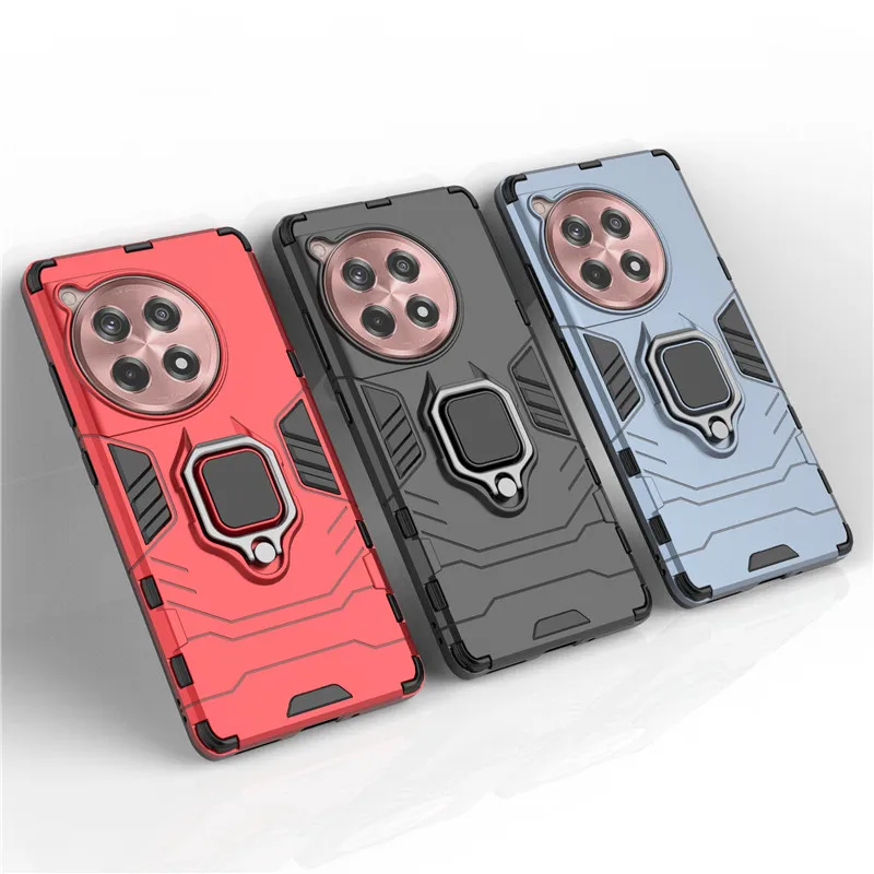 Per Oneplus 12R Custodia Per Oneplus 12R Cover 6.78 Pollici Antiurto Armor Hard Pc Holder Paraurti In Silicone Per Oneplus 12R