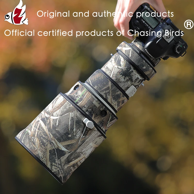 Chasing Birds Camouflage Lens Coat Per Canon Ef 400 F4 Do Is Copriobiettivo Impermeabile E Antipioggia Copriobiettivo Ef 400 Mf4