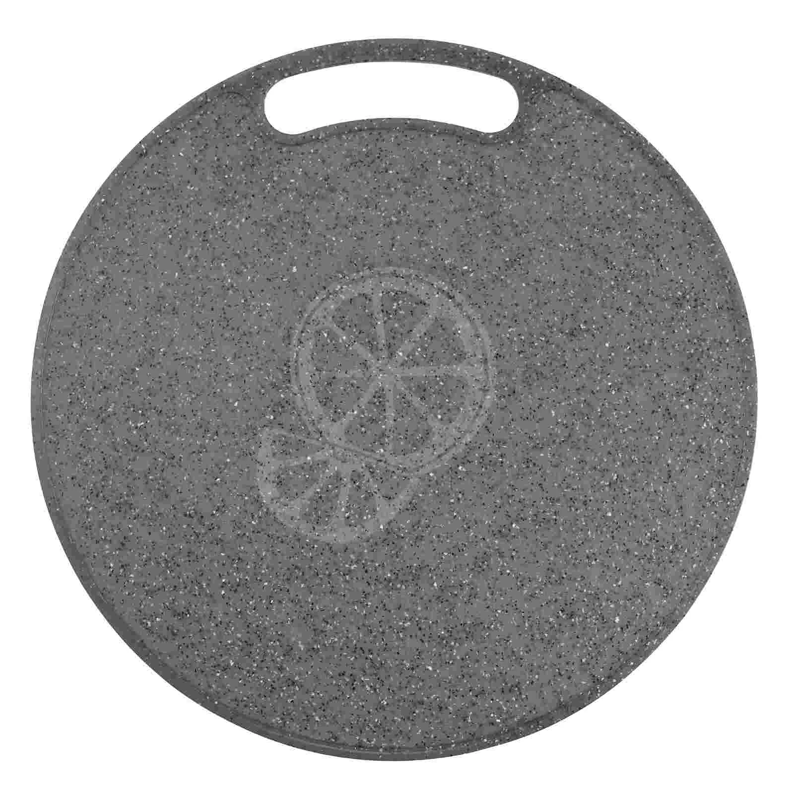 

Concave Cutting Board Sectioned Plates Fruit Granite Home Round Boards Vegetable Tools
