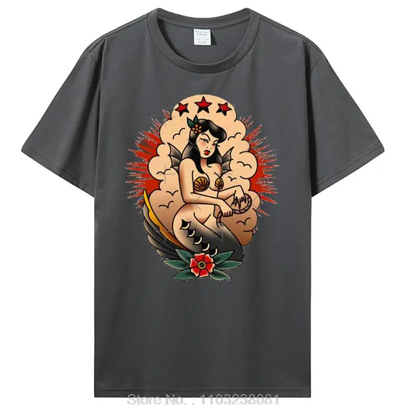 Verkauf Männer T Shirt Mode T-shirt Sommer Baumwolle Tops Pin Up Girl Hot Rod Rockabilly Tattoo Musik Garage Oldschool V8 USA_voghion.com