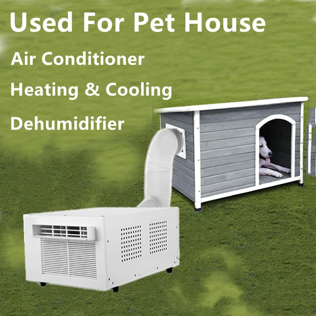Kennel Cooling Systems USB Charging Cabinet Dog House Air Conditioner For Pet  House Use