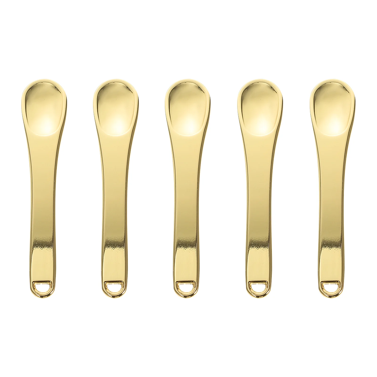 

5PCS Fashion Facial Cream Spoon Simple Cosmetics Dig Scoop Mini Cosmetics Spoon
