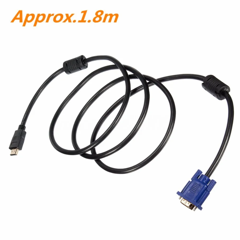 ȭ Ƽ̵ ̽-VGA ̺, HD 1080P -VGA    , PC ƮϿ, 1.8M