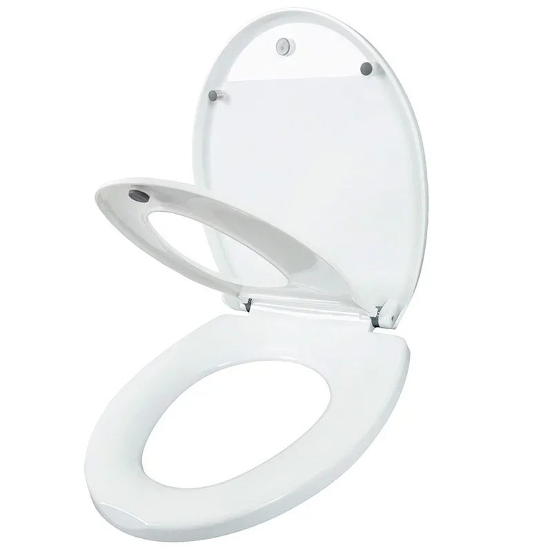 Toilet Seat Cover Double Layer Adult Toilet Seat Child Potty Training Cover Prevent Falling Toilet Lid For Kids PP Material Slow-Close Travel Pot