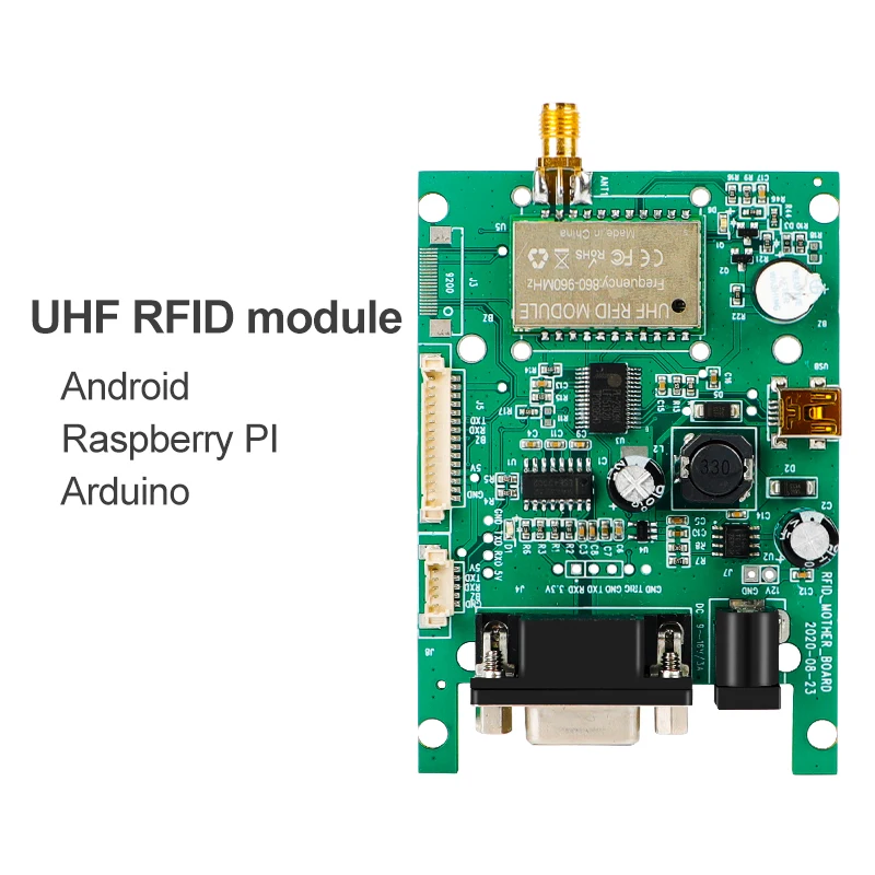 Uhf rfid reader writer tag 860 960mhz ttl232 uhf rfid reader module per